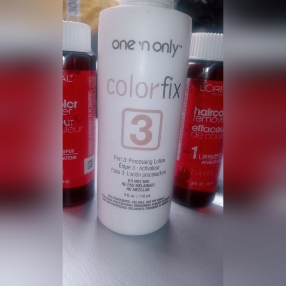 Hair Color Remover (Powder, Developer)/ Color Fix (Lotion) Bundle - Picture 3 of 7